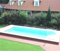 Urejanje okolice bazena